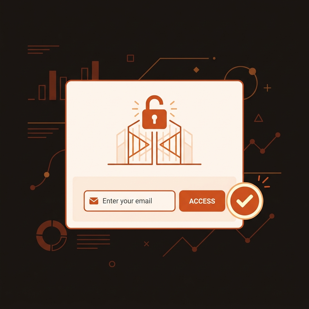 Smart Lead Capture Gate Visualization