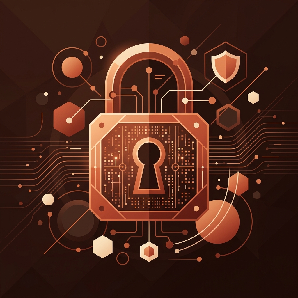 Secure Encryption Password Gate Visualization